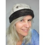 Felted hat : 100% natural felted alpaca : womens tuque / mens tuque