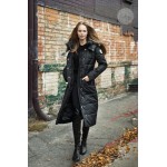 Manteau ROYAL: Manteau d'hiver long isolé en alpaga : manteau pour femmes